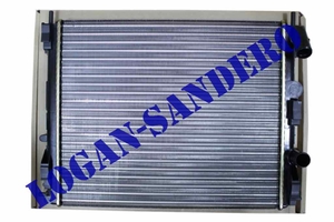 Радиатор охлаждения для а/м с кондиционером Рено Логан до 2008 г.в. ASAM