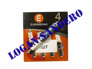 Свечи зажигания 1,6 16V H4M 114 л.с. Логан II / Дастер / Kaptur EUROREPAR